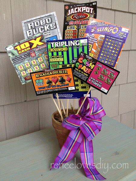 lottery ticket bouquet diy|Easy DIY lottery ticket bouquet! ♡☆ PINTEREST INSPIRED.